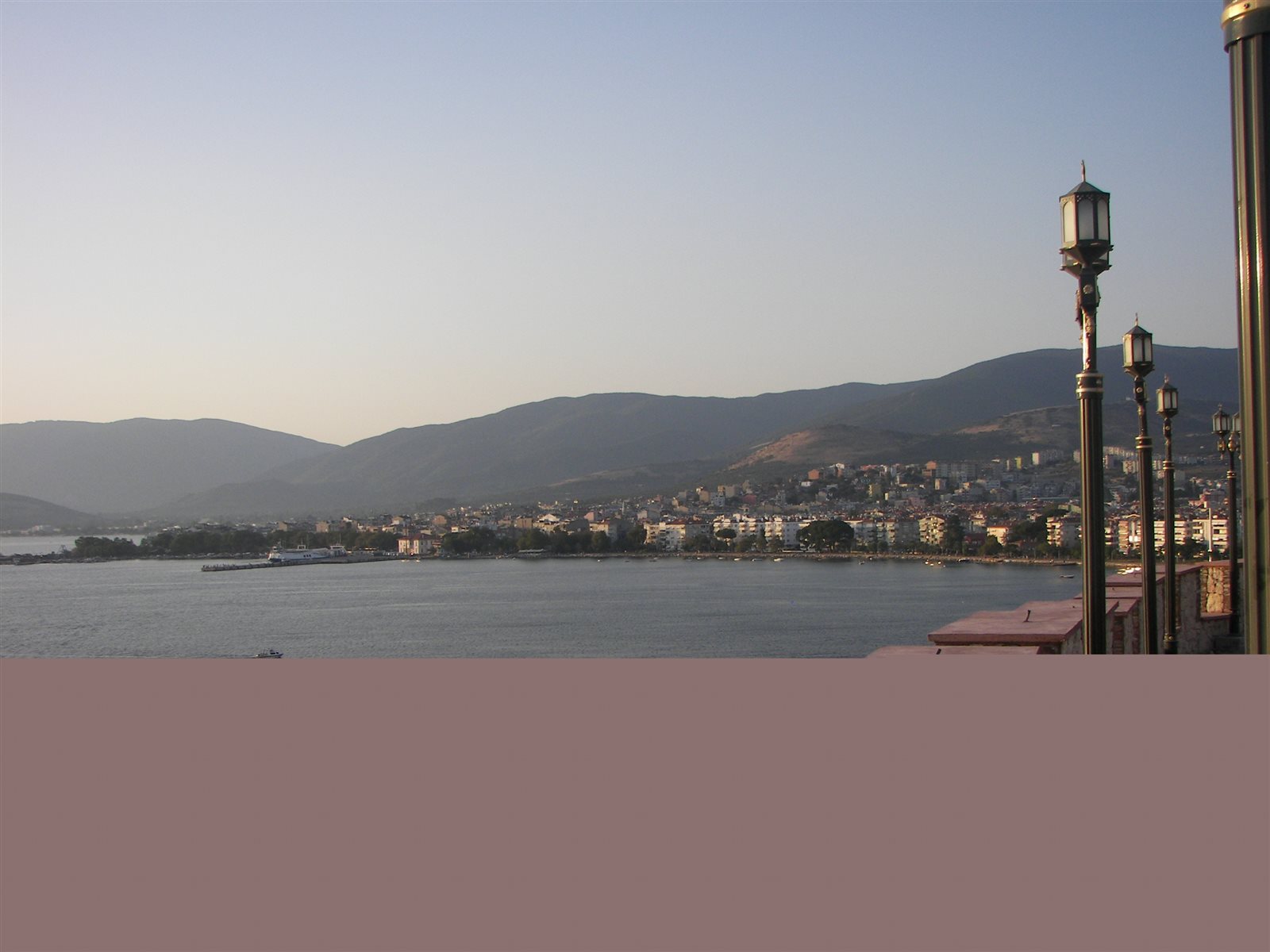 Erdek sahil görünümü