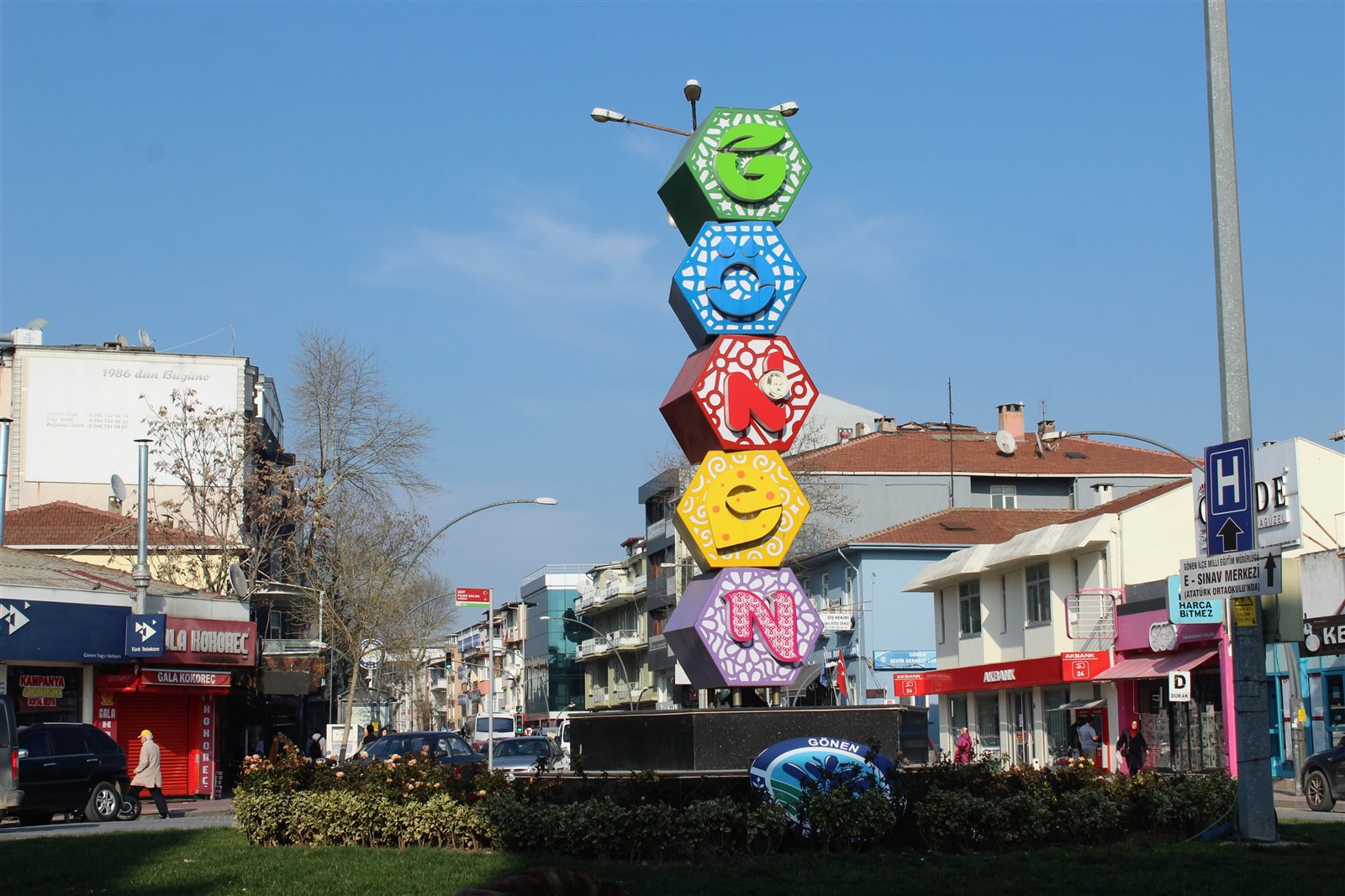 Gönen şehir görünümü