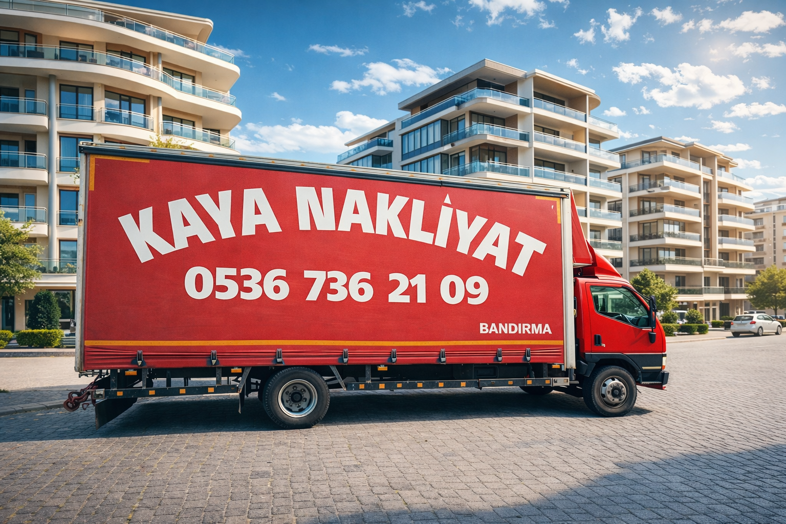 Bandırma Kaya Nakliyat taşıma aracı